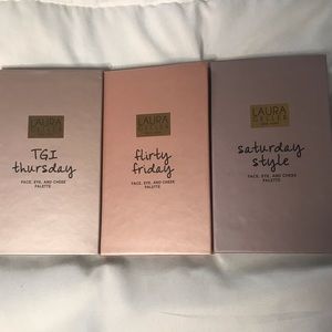 Laura Geller Bundle- 3 face palettes